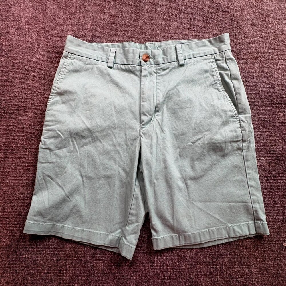 Vineyard Vines Shorts Mens 32 Aqua Preppy Coastal Golfcore Resort Classic Casual
